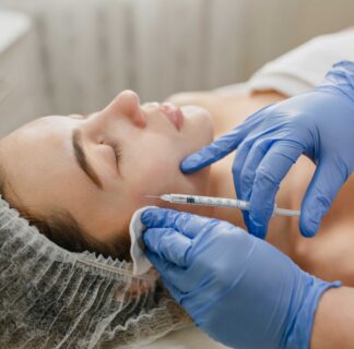 Woman receiving Botox Treatment